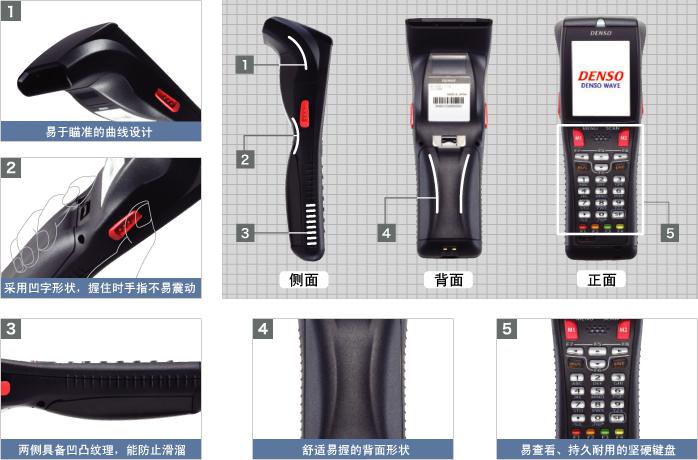 Denso BHT-800B红杏网免费视频在线观看 外形设计