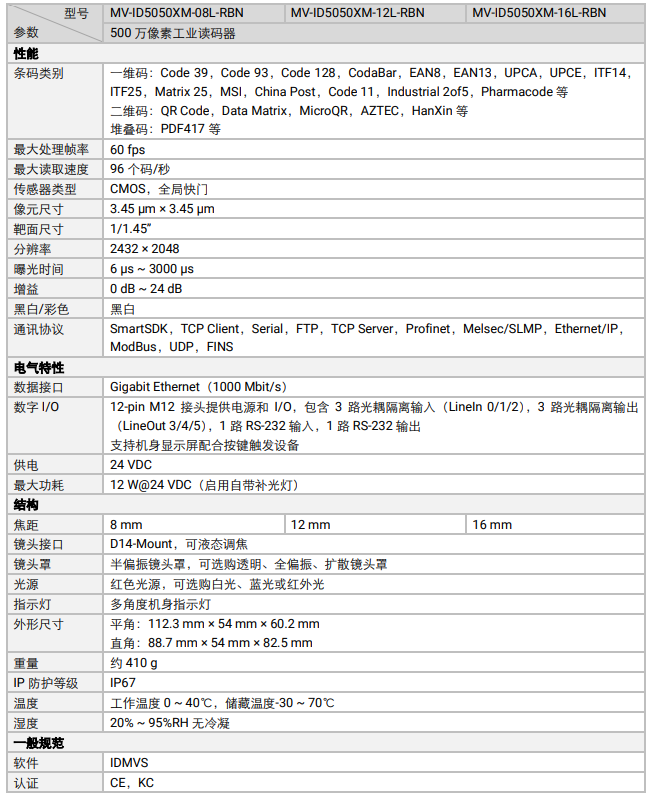 海康MV-ID5050XM-08L/12L/16L-RBN智能工业读码器500万像素.png 海康MV-ID5050XM-08L/12L/16L-RBN智能工业读码器500万像素.png